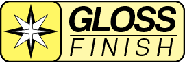 Gloss finish